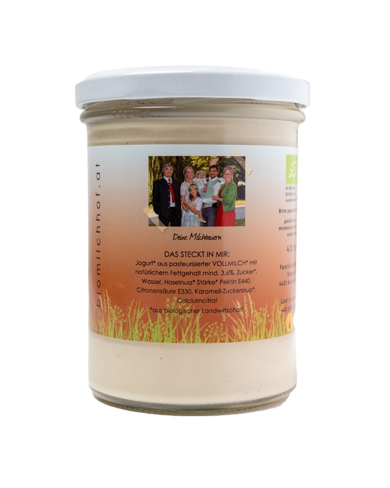 BIO Haselnuss Joghurt – Bild 2