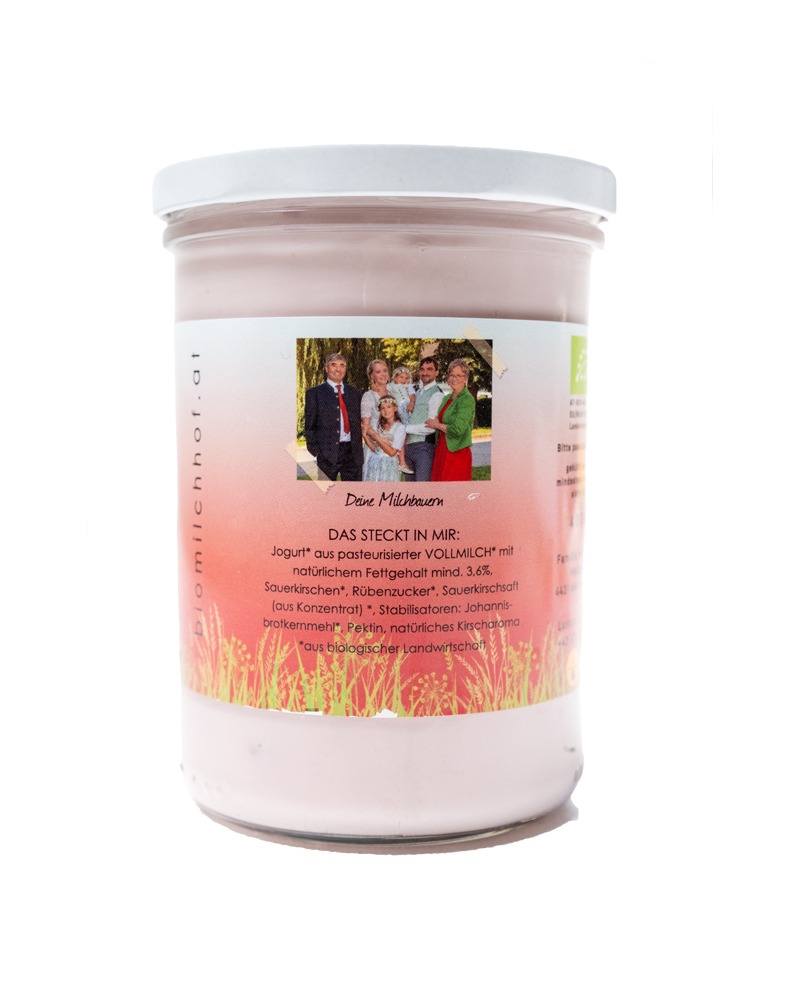 BIO Kirschen Joghurt – Bild 2