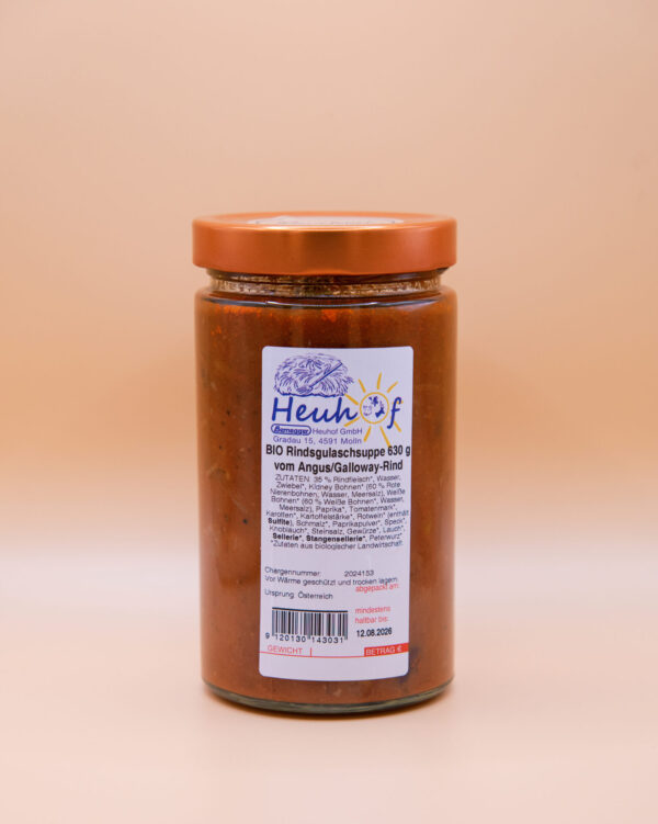 BIO Rindsgulaschsuppe